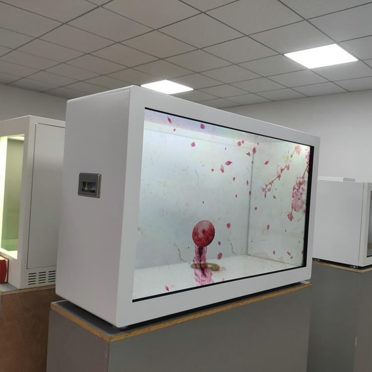 透明觸控技術(shù)引領(lǐng)未來(lái) 瞻視電子65寸透明展示柜在酒店公寓顯非凡實(shí)力